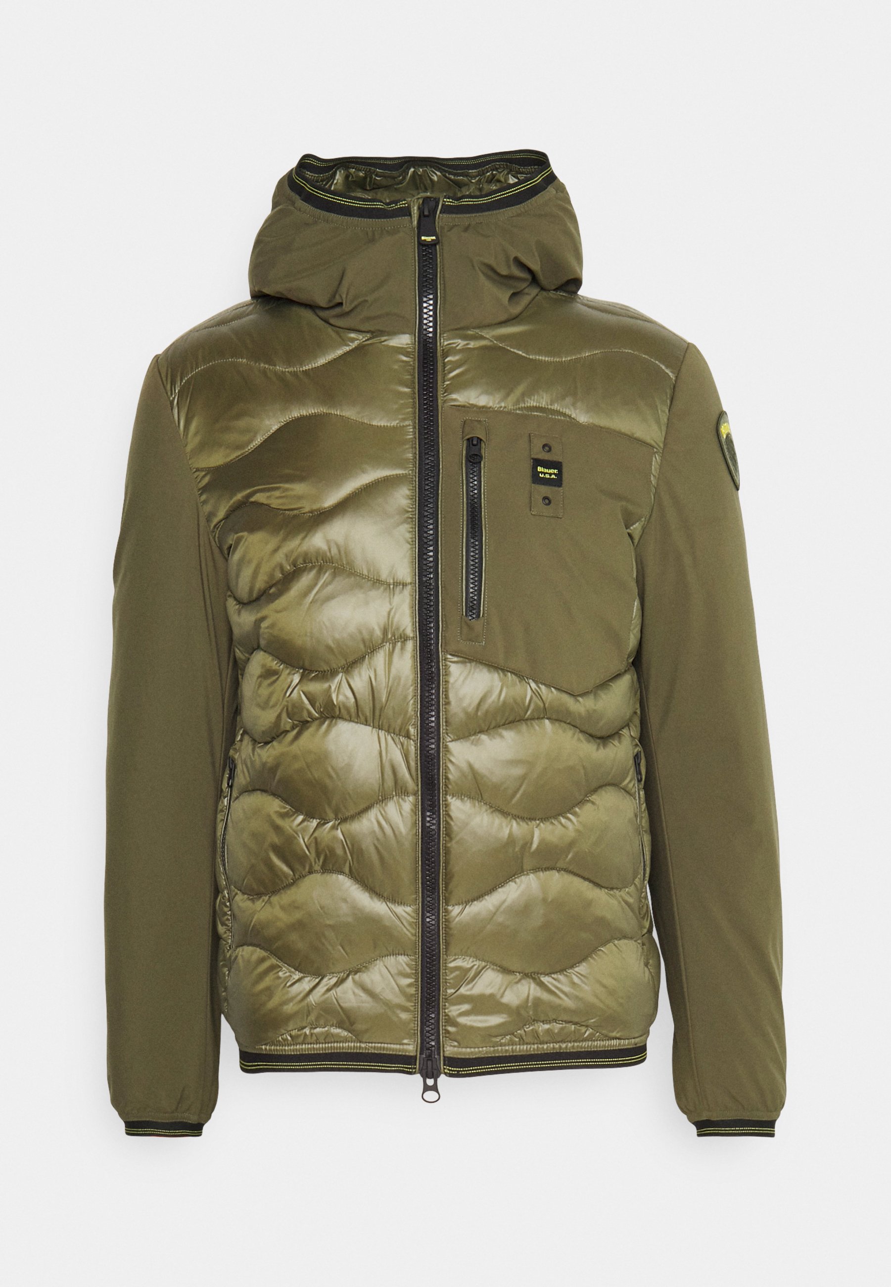 Blauer jacke herren oliv Clearance